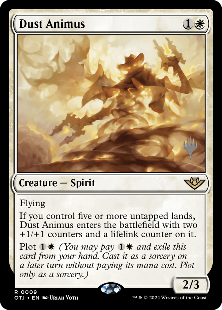 Dust Animus (009) Foil - Outlaws of Thunder Junction Promos