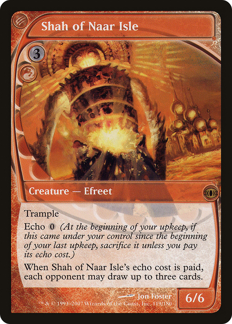 Shah of Naar Isle (119) Foil - Future Sight
