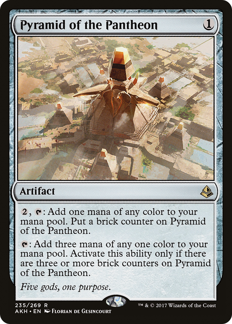 Pyramid of the Pantheon (235) Foil - Amonkhet