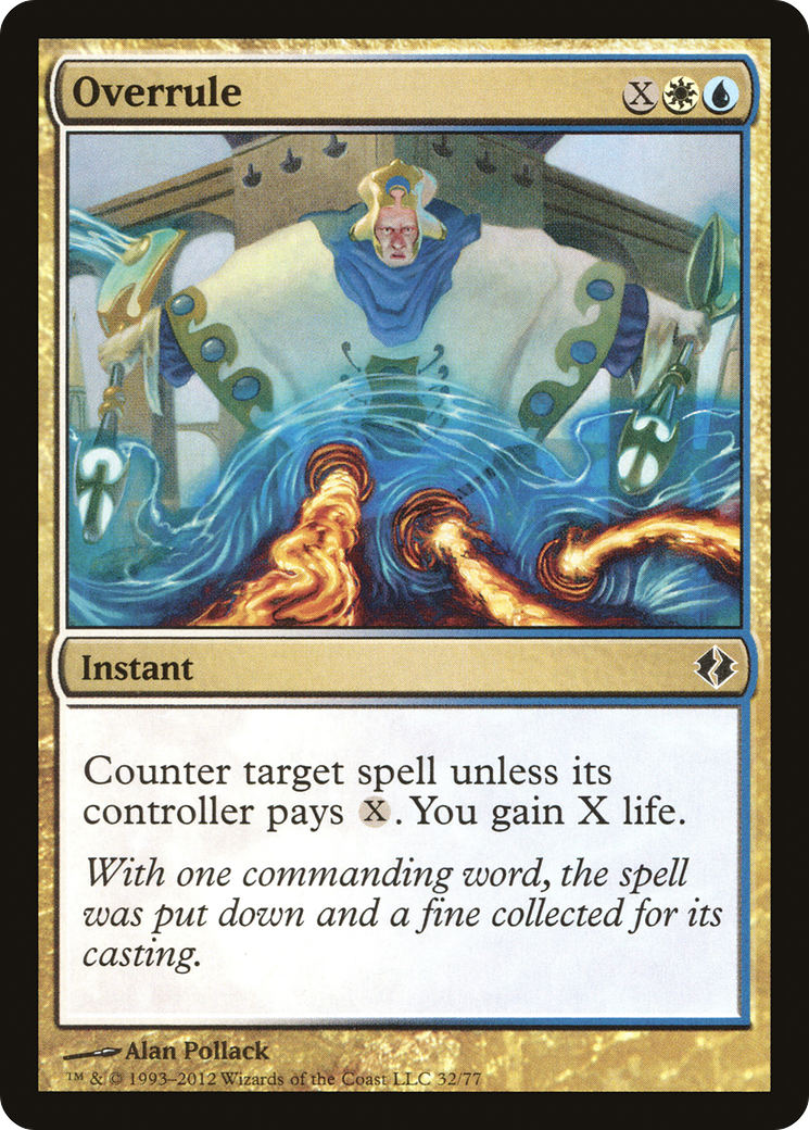 Overrule (032) - Duel Decks: Venser vs. Koth