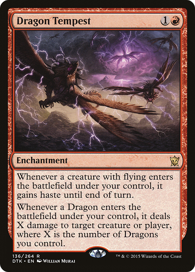 Dragon Tempest (136) Foil - Dragons of Tarkir