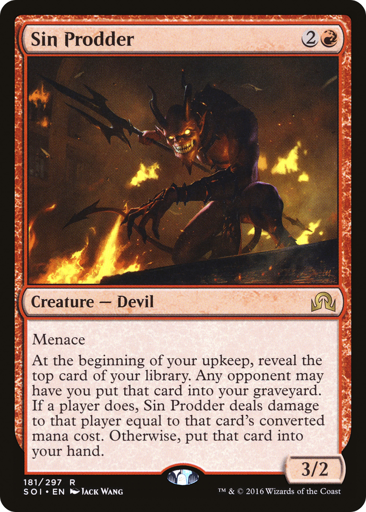 Sin Prodder (181) Foil - Shadows over Innistrad