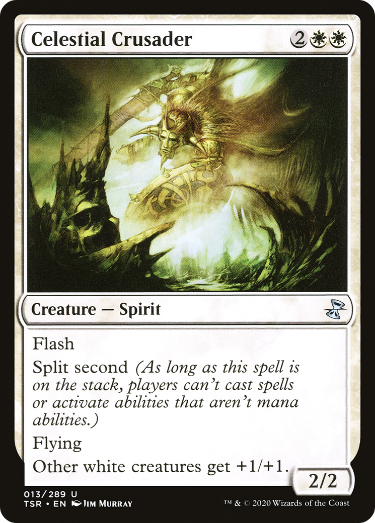 Celestial Crusader (013) - Time Spiral Remastered Foil