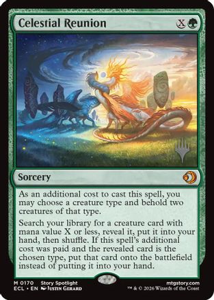 Celestial Reunion (Promo Pack) (170) Foil - Lorwyn Eclipsed
