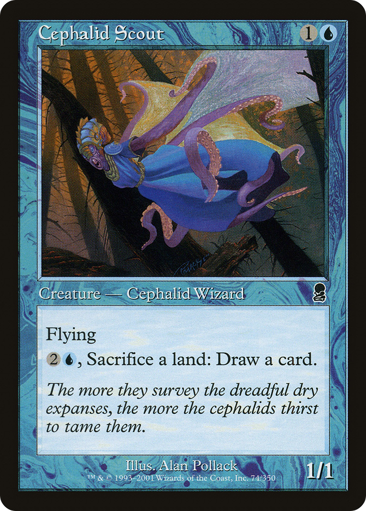 Cephalid Scout (074) Foil - Odyssey