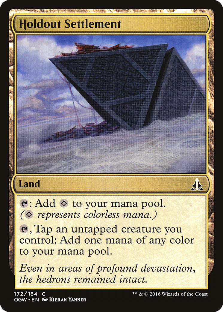 Holdout Settlement (172) Foil - Oath of the Gatewatch