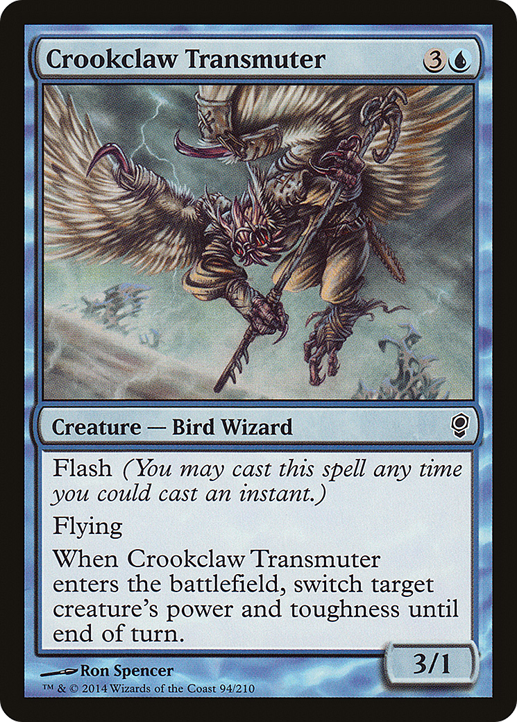 Crookclaw Transmuter (094) Foil - Conspiracy