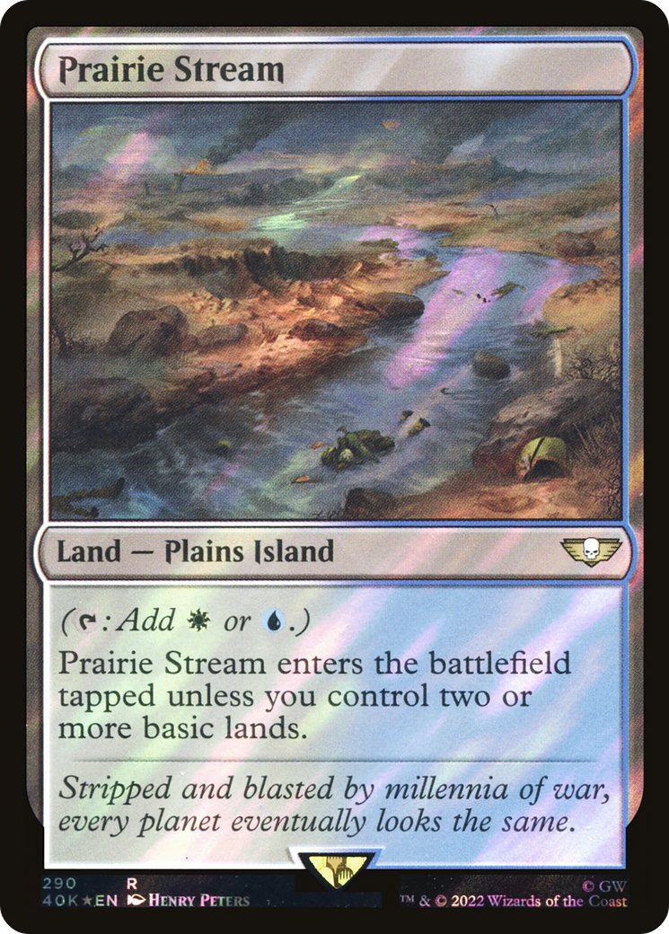 Prairie Stream (290) Surge Foil - Warhammer 40,000 Commander