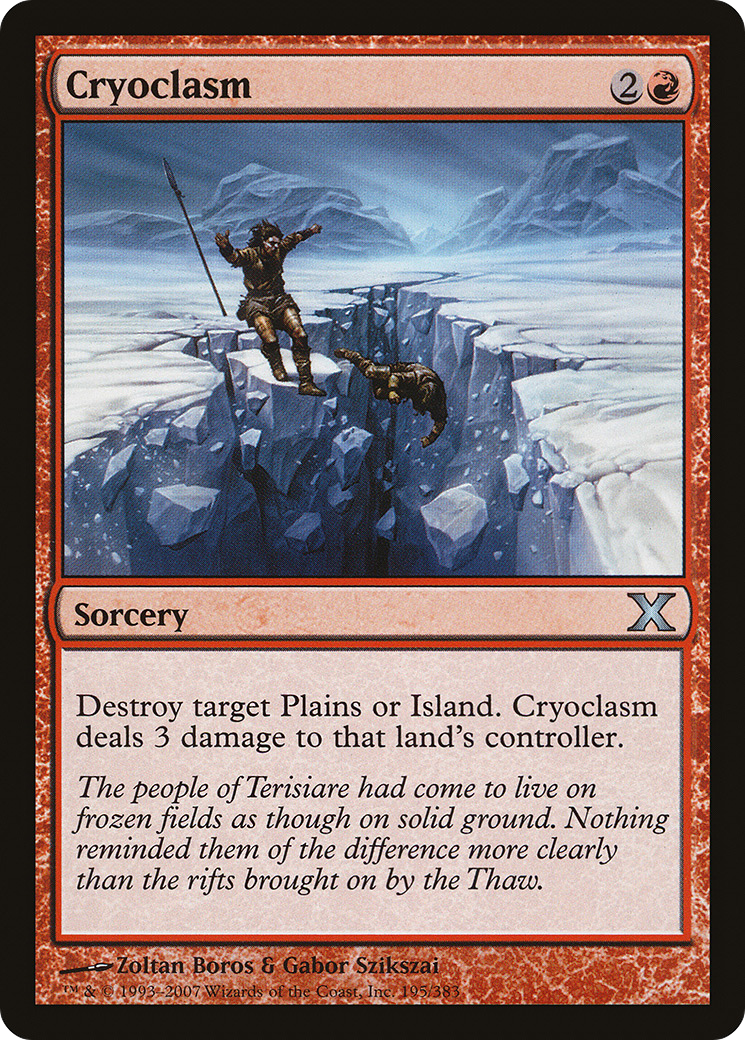 Cryoclasm (195) - Tenth Edition