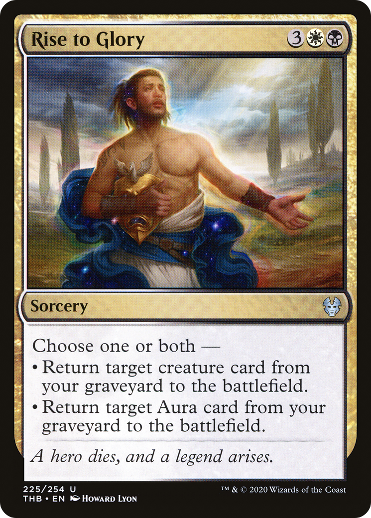 Rise to Glory (225) Foil - Theros Beyond Death