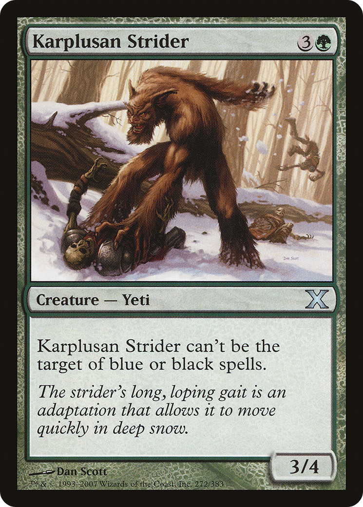 Karplusan Strider (272) - Tenth Edition