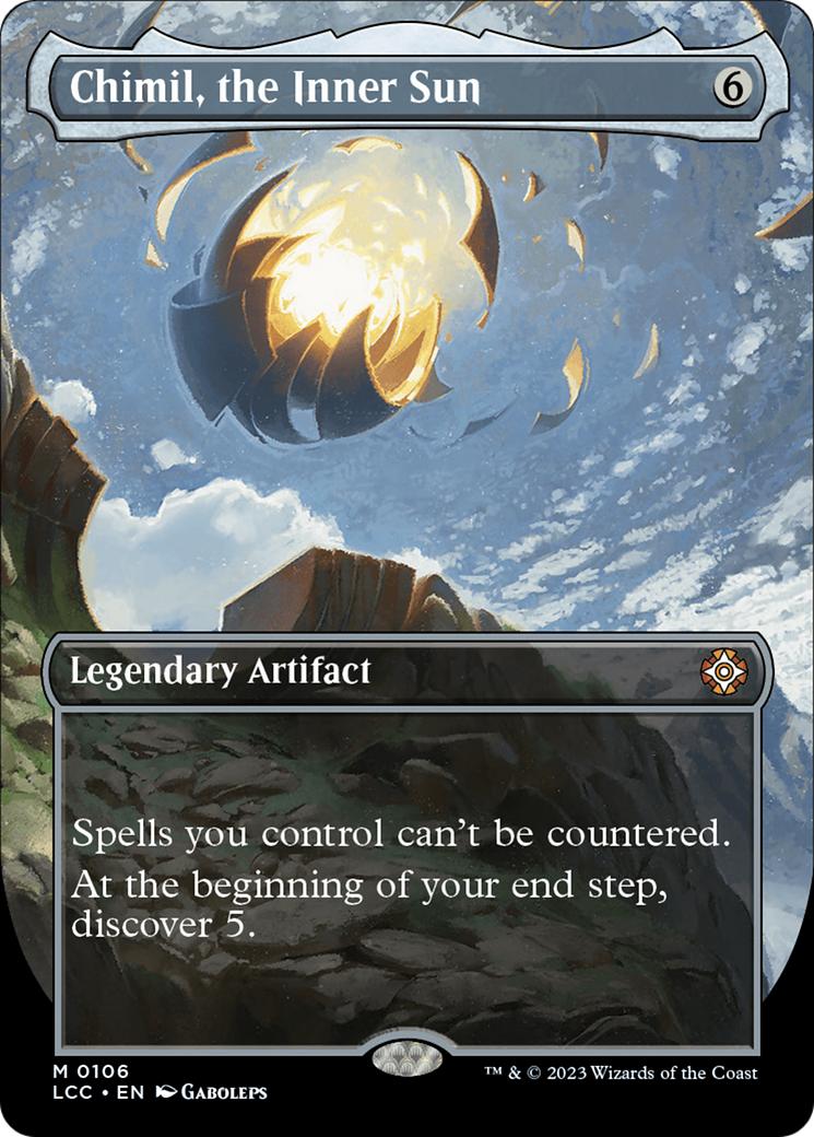 Chimil, the Inner Sun (Borderless) (106) - The Lost Caverns of Ixalan Commander
