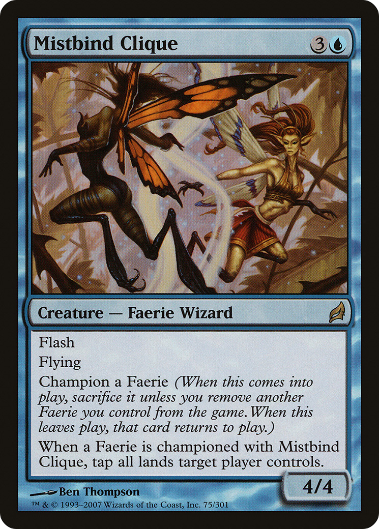 Mistbind Clique (075) Foil - Lorwyn