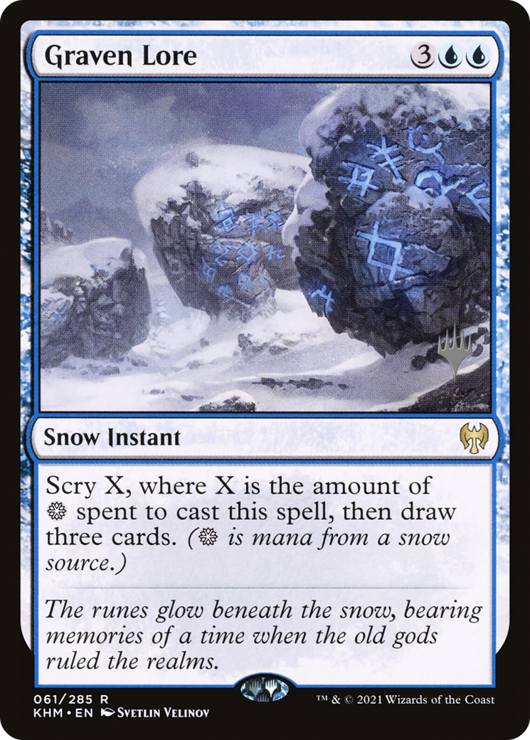 Graven Lore (61p) Foil - Kaldheim Promos