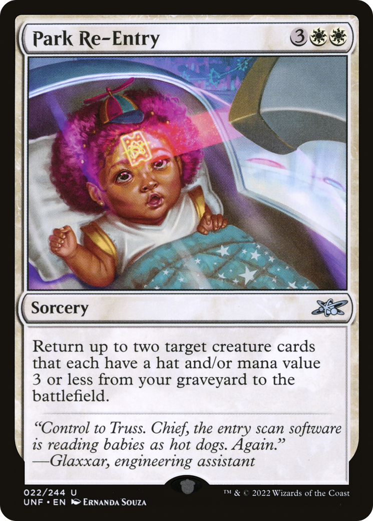 Park Re-Entry (022) Foil - Unfinity