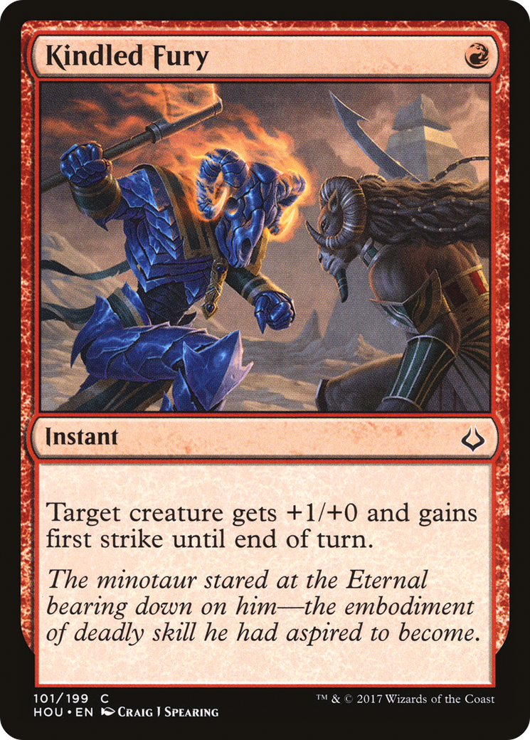 Kindled Fury (101) Foil - Hour of Devastation