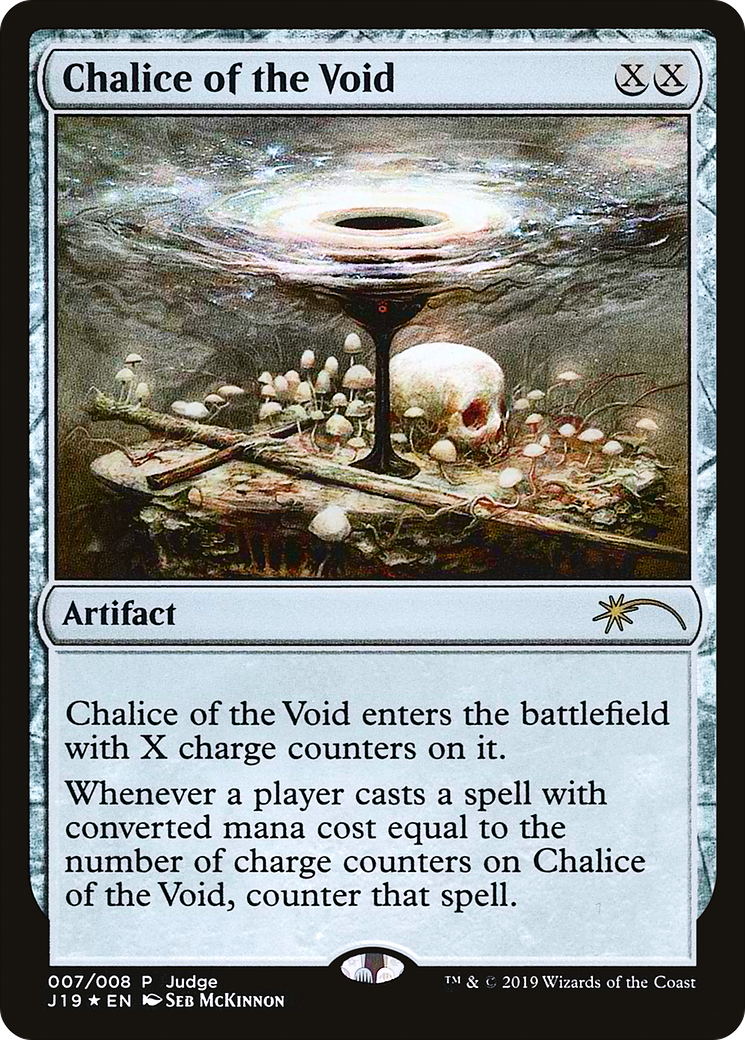 Chalice of the Void (007) Foil - Judge Gift Cards 2019