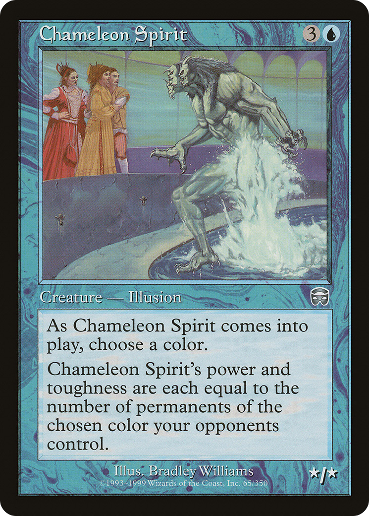 Chameleon Spirit (065) Foil - Mercadian Masques
