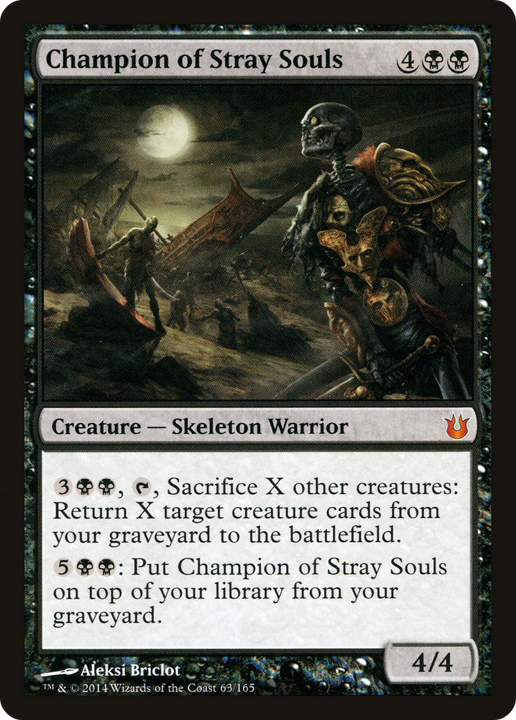 Champion of Stray Souls (063) Foil - Born of the Gods