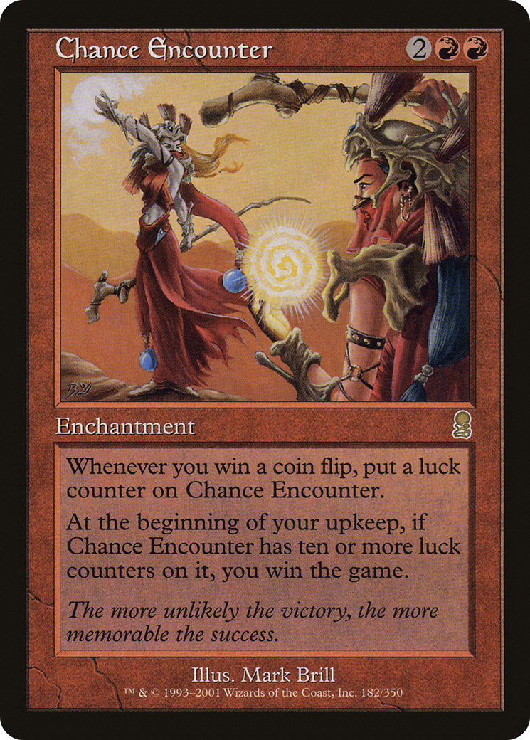 Chance Encounter (182) Foil - Odyssey