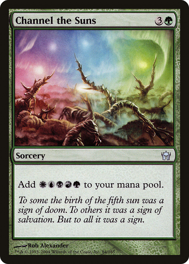 Channel the Suns (084) Foil - Fifth Dawn