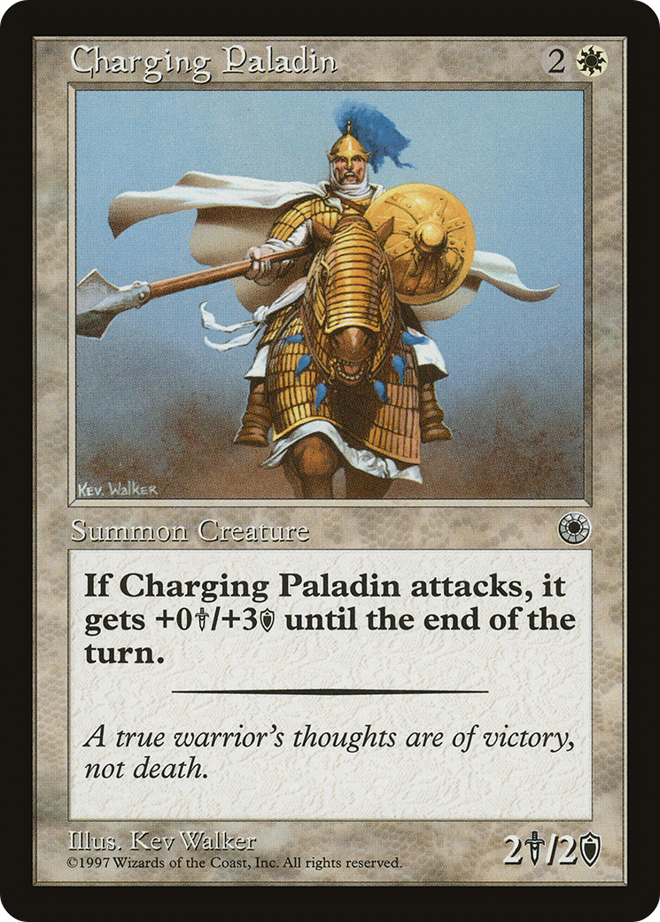 Charging Paladin - Portal