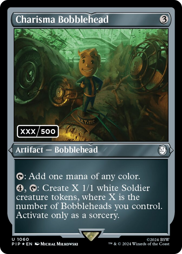 Charisma Bobblehead (Serial Numbered) (1060) Foil - Fallout