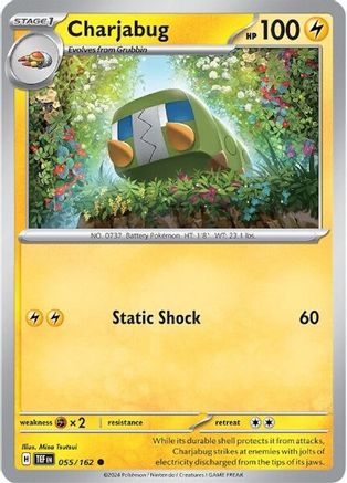 Charjabug (55) Reverse Holofoil - Temporal Forces