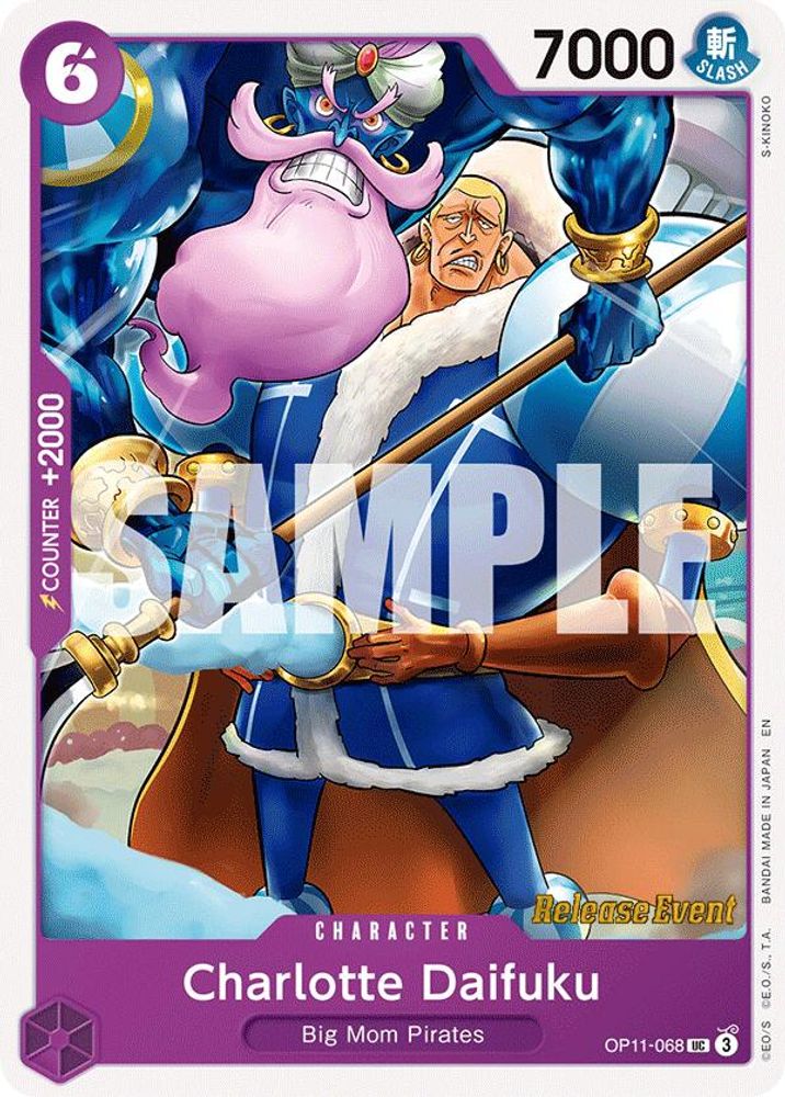 Charlotte Daifuku (OP11-068) Release Event Cards