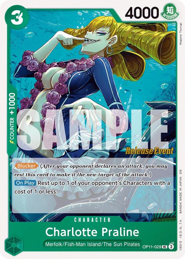 Charlotte Praline (OP11-029) Release Event Cards