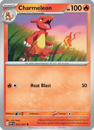Charmeleon (21) Reverse Holofoil - Ascended Heroes