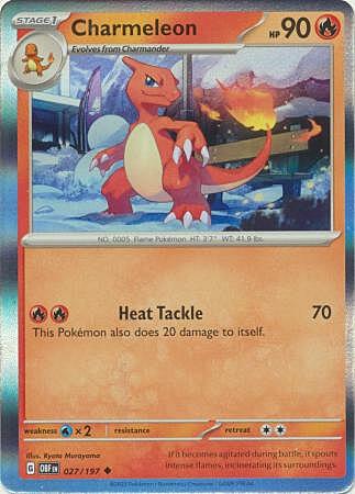 Charmeleon (27) Holofoil - Miscellaneous Cards & Products