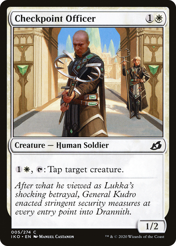 Checkpoint Officer (005) - Ikoria: Lair of Behemoths Foil