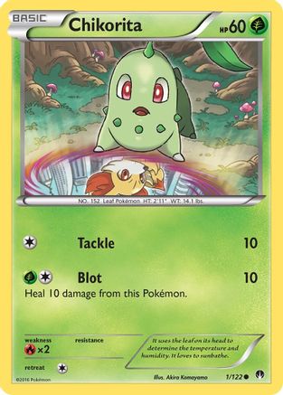 Chikorita (1) Reverse Holofoil - BREAKpoint