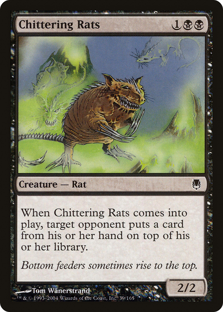 Chittering Rats (039) Foil - Darksteel
