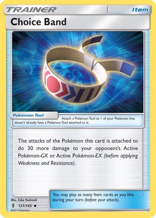Choice Band (121) Reverse Holofoil - Guardians Rising