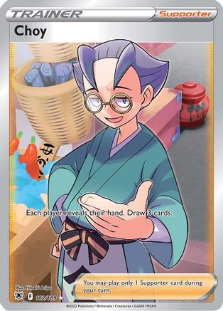 Choy (Full Art) (182) Holofoil - Astral Radiance