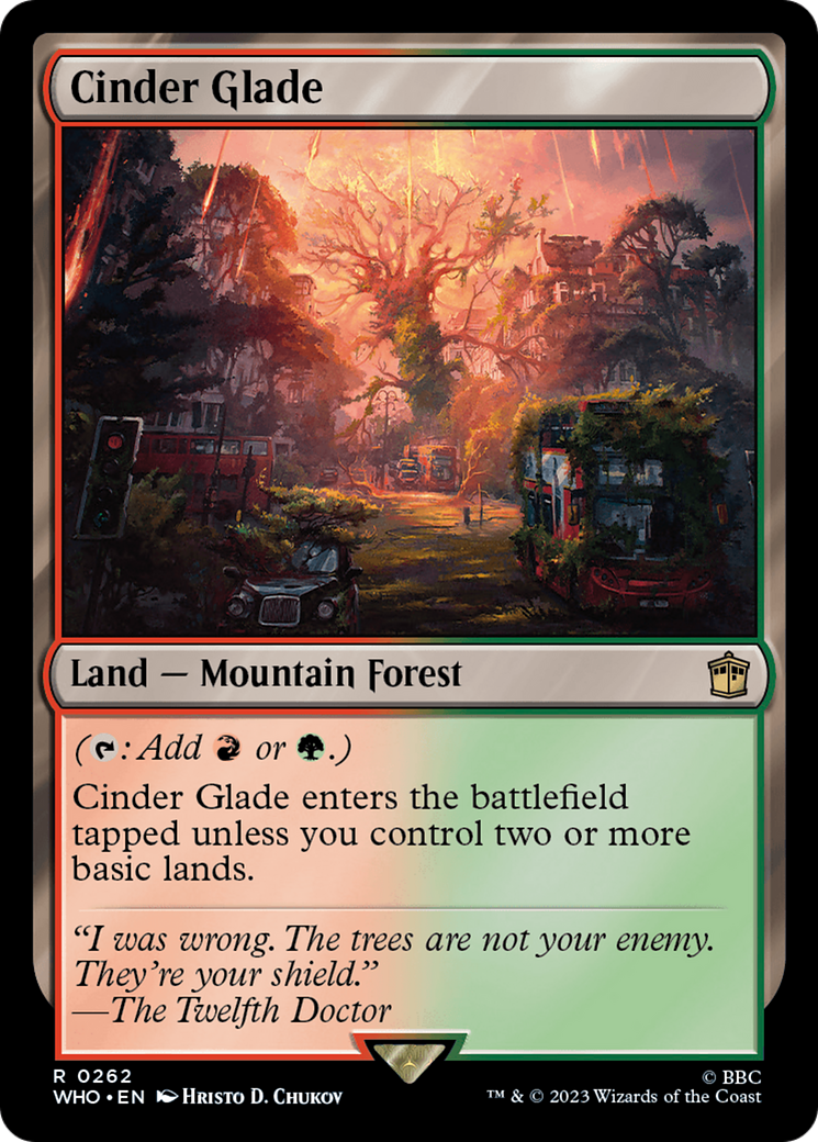 Cinder Glade (262) Foil - Doctor Who