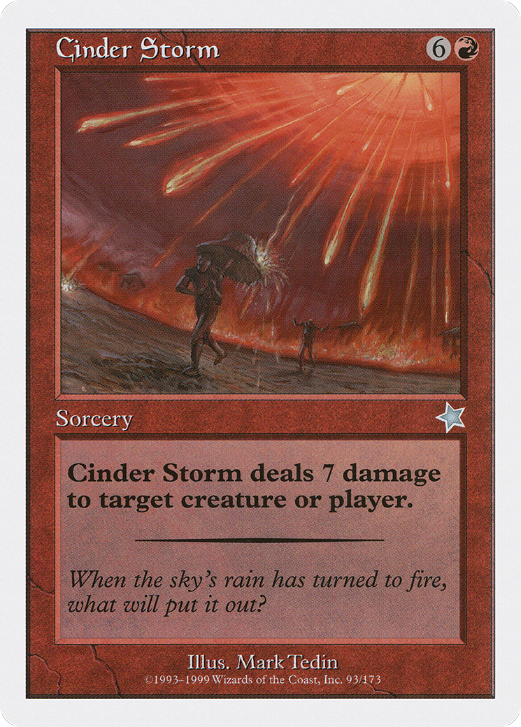 Cinder Storm (093) - Starter 1999