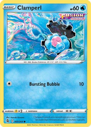 Clamperl (65) - Fusion Strike