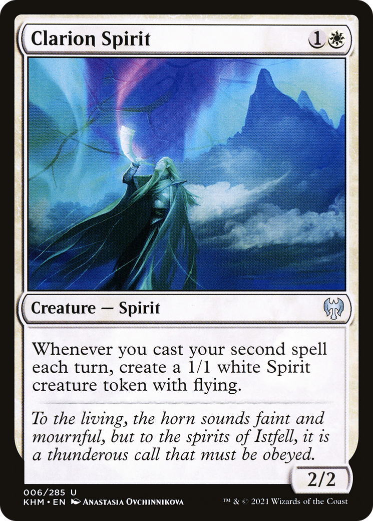 Clarion Spirit (006) - Kaldheim Foil