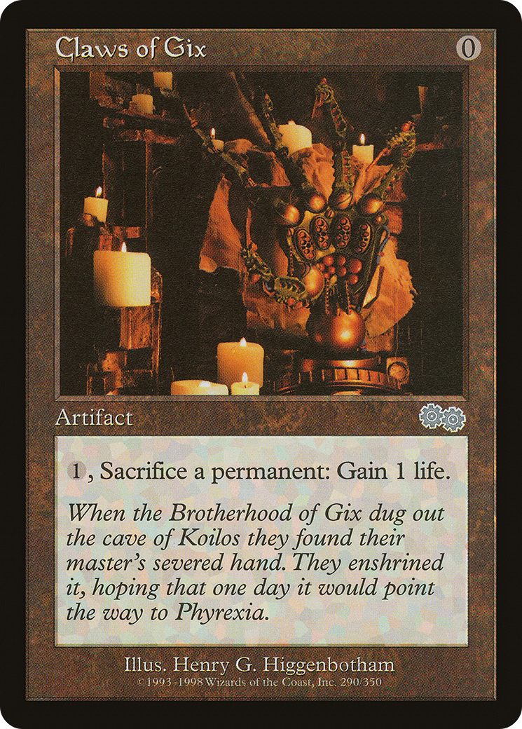 Claws of Gix (290) - Urza's Saga