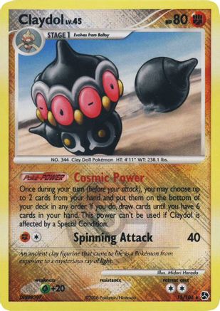 Claydol (League Promo) (15) Reverse Holofoil - Great Encounters
