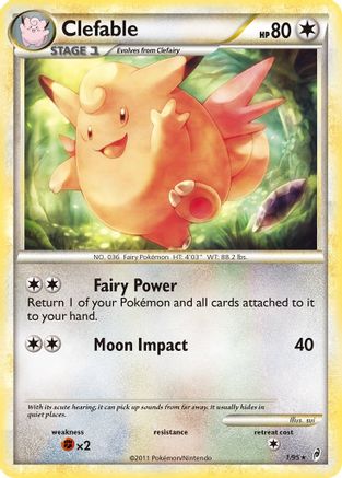 Clefable (1) Holofoil - Call of Legends