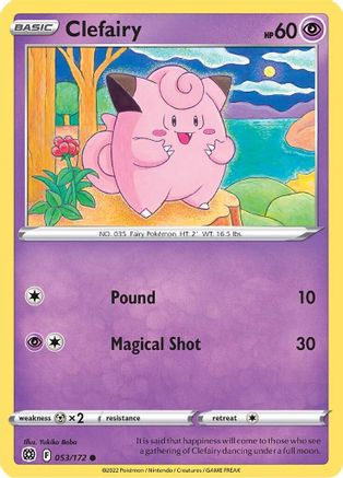 Clefairy (53) - Brilliant Stars