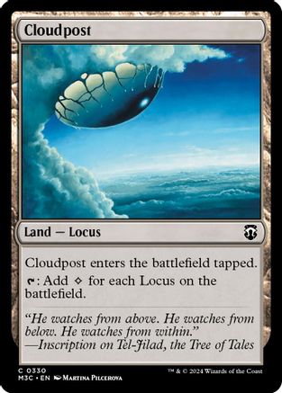 Cloudpost (330) Ripple Foil - Commander: Modern Horizons 3