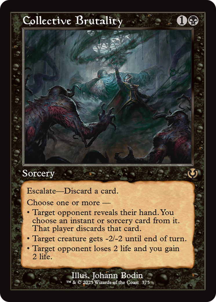 Collective Brutality (Retro) (375) Foil - Innistrad Remastered