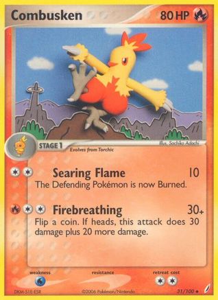Combusken (31) - Crystal Guardians