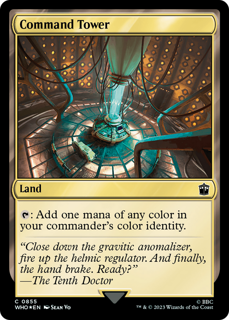 Command Tower (855) Surge Foil - Doctor Who