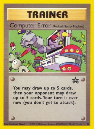 Computer Error (Rocket's Secret Machine) (16) - Wizards of the Coast Promos